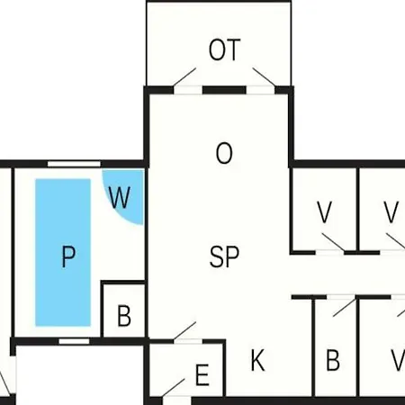 Summer House With Pool, Sauna Σπίτι διακοπών Rømø Kirkeby
