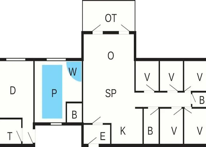 Summer House With Pool, Sauna בית נופש Rømø Kirkeby